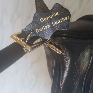 Basido Made in Italy Genuine leather shoulder bag